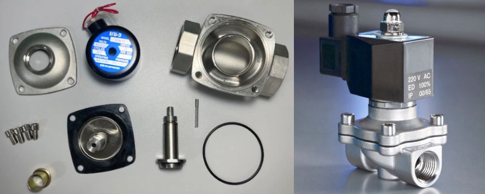 van điện từ nước