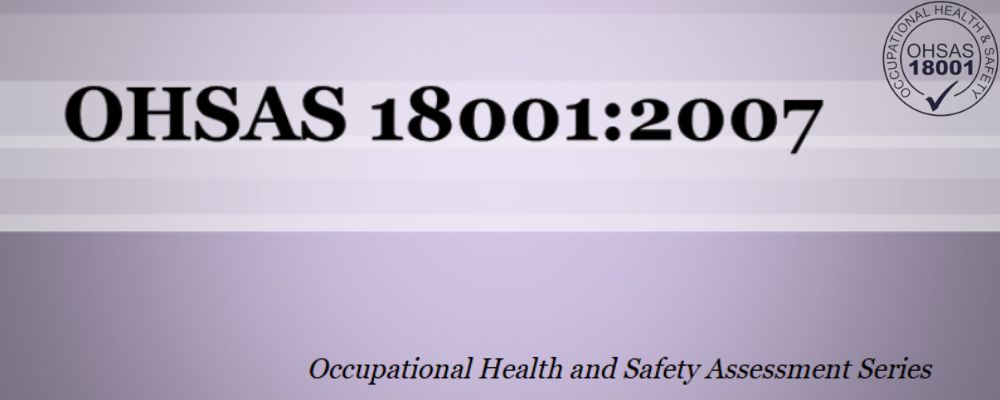 ohsas 18001 2007